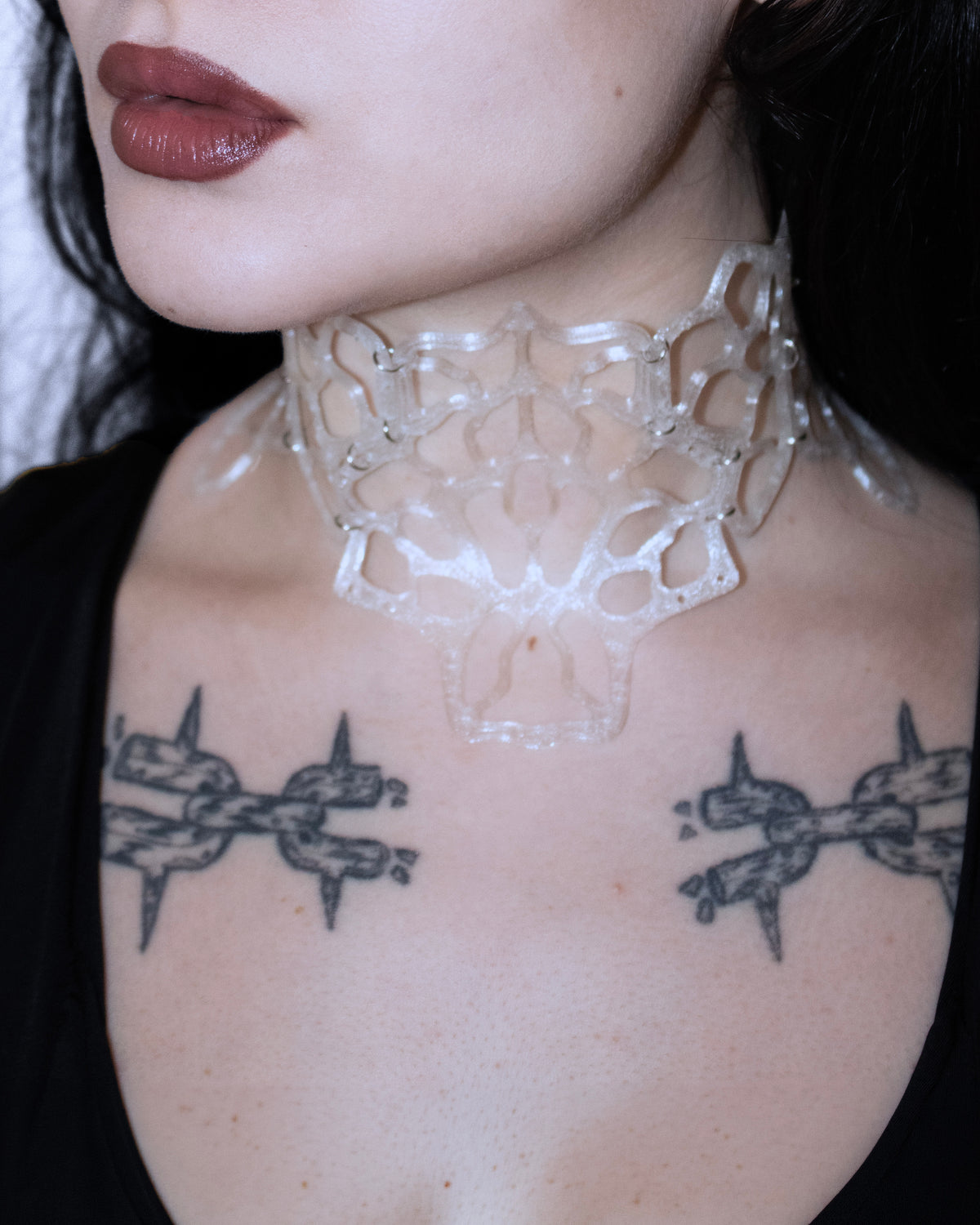 Choker "Transparencia"