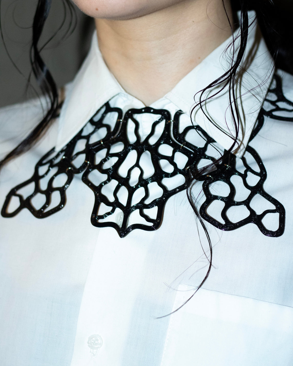 Pieza de cuello "transparencia"