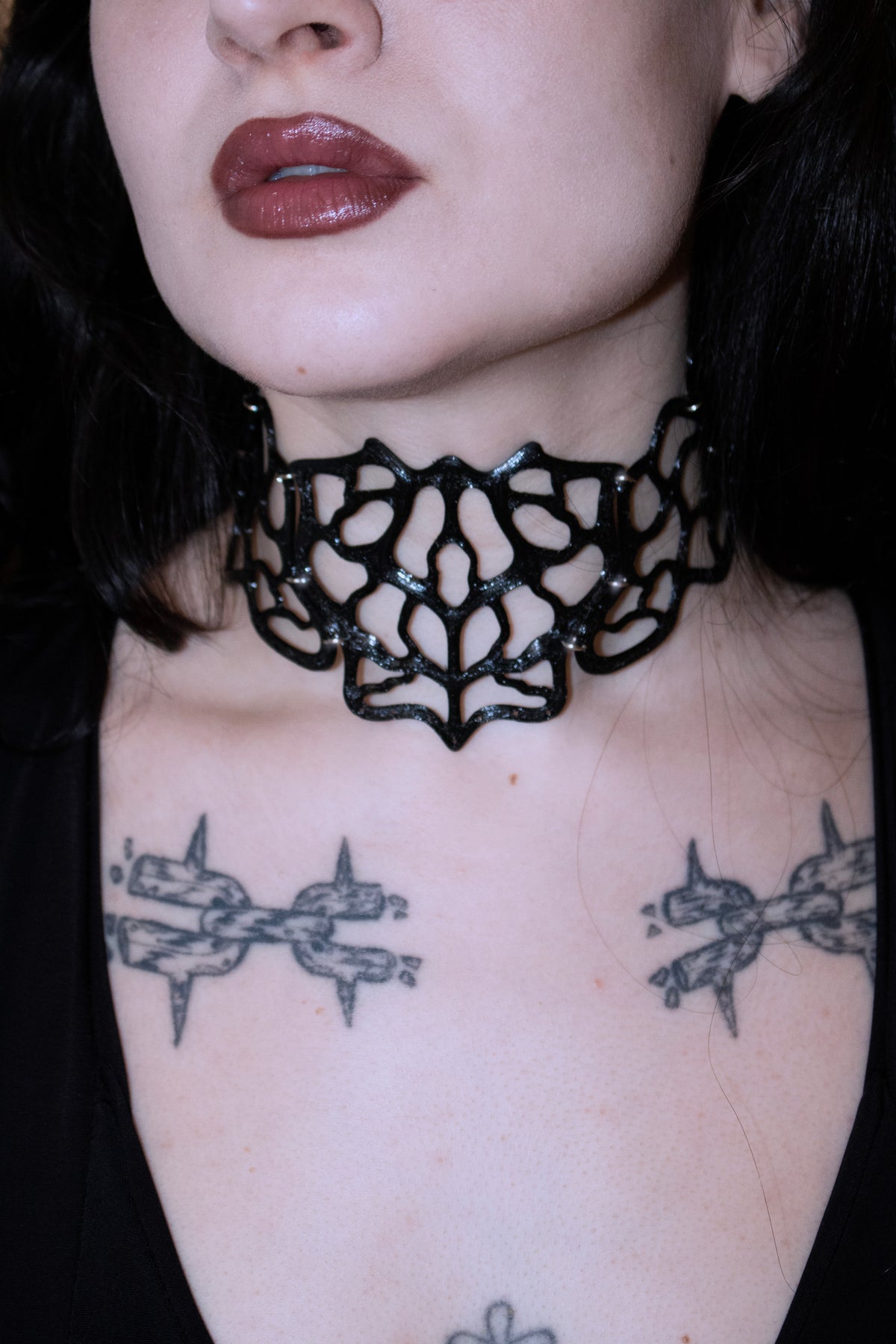 Choker "Transparencia"